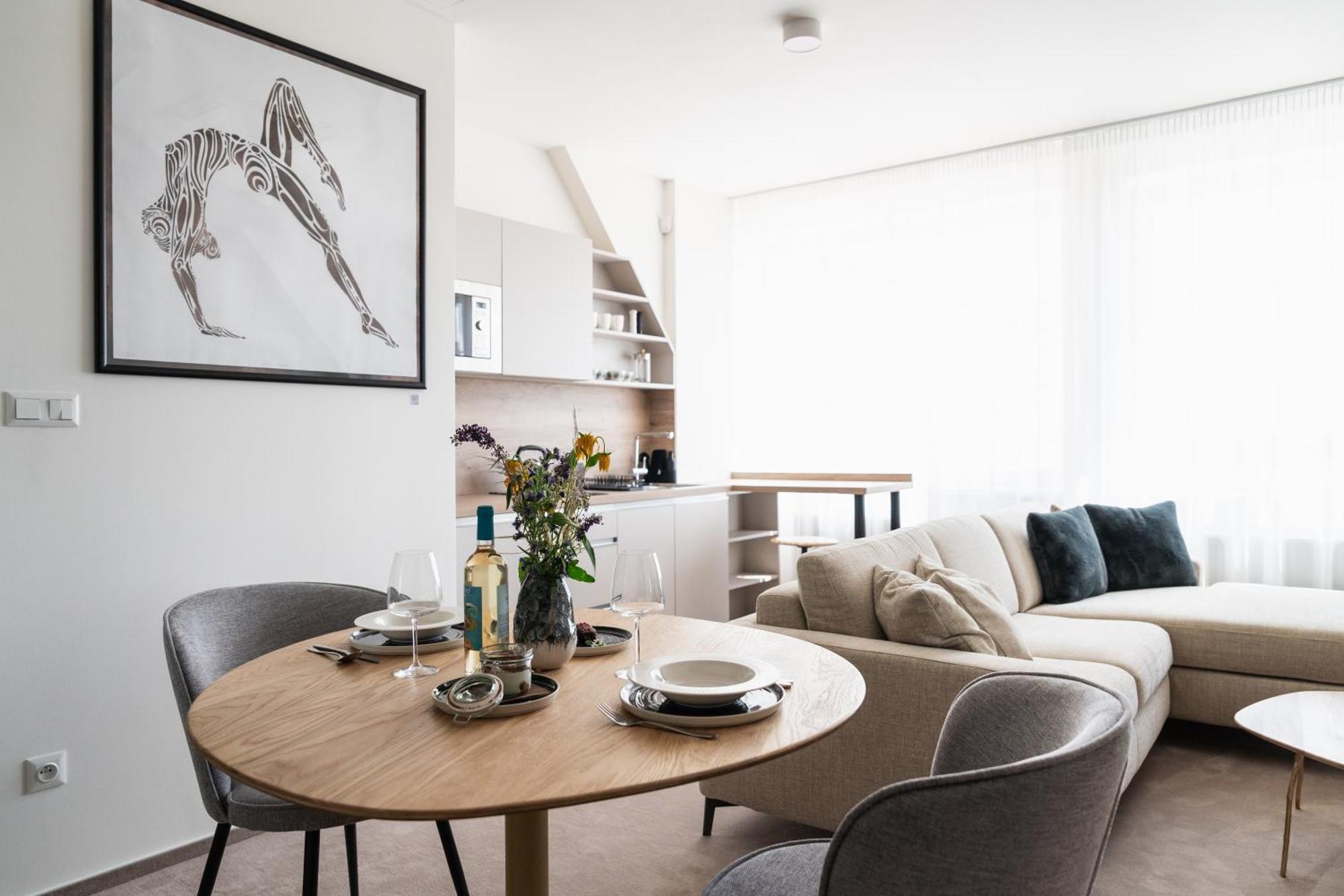 Prague City Golf Apartments Prága Kültér fotó